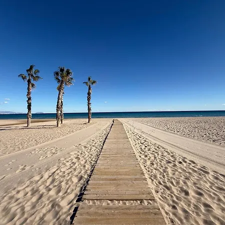 Playa San Juan 2min Piscina Y Terraza By Turihome Lägenhet *